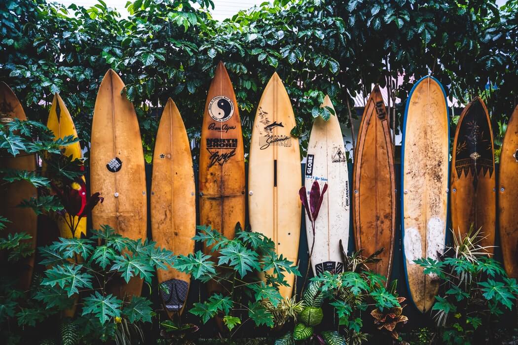 Surfplanken Hawaii