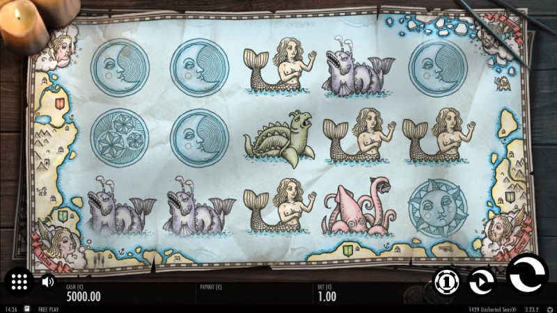 1429 Uncharted Seas Slot