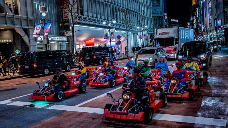 Mario kart Tokyo
